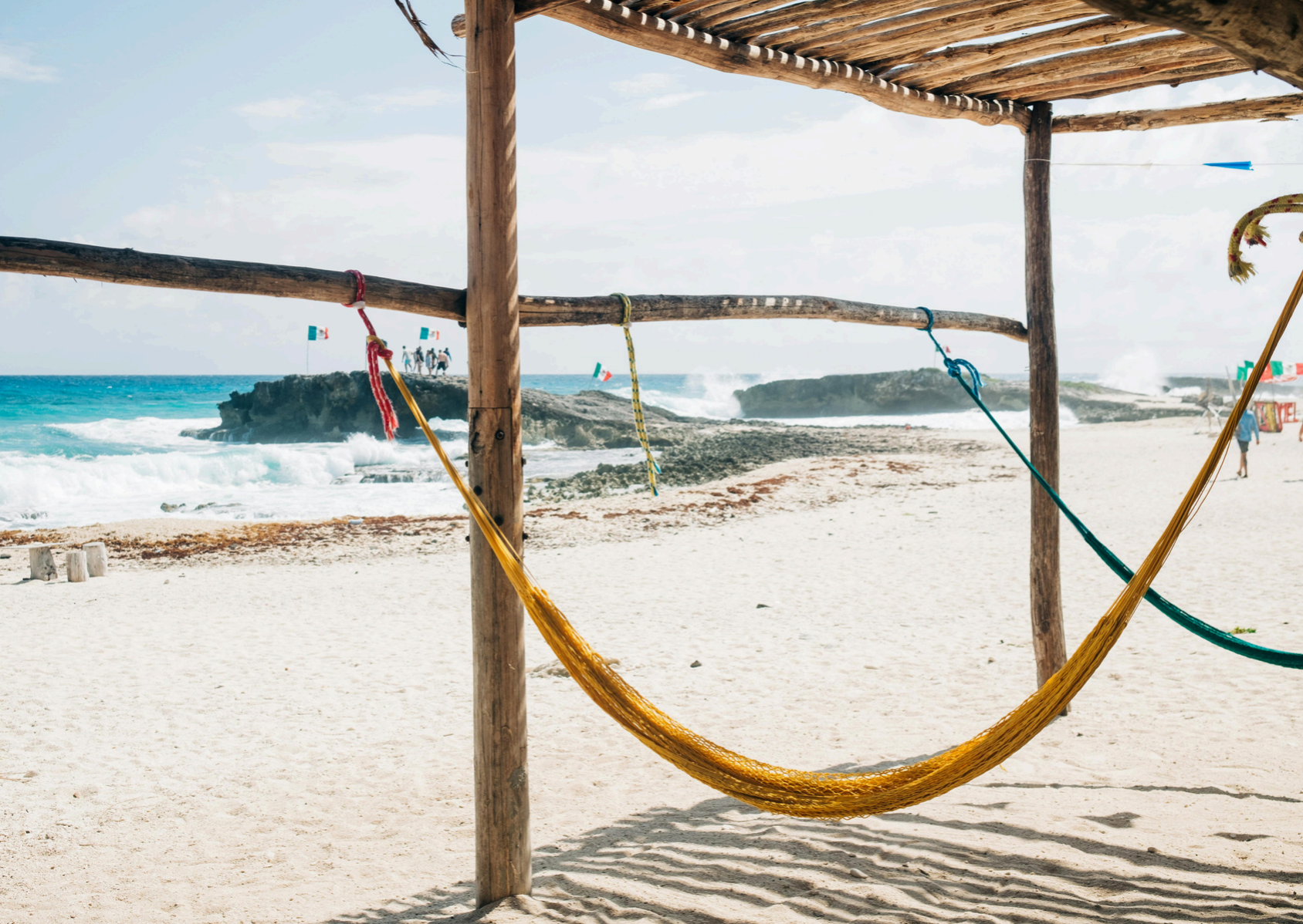 Hammock on a beach, fundraising ideas, charity ideas, silent auction items, travel fundraising events