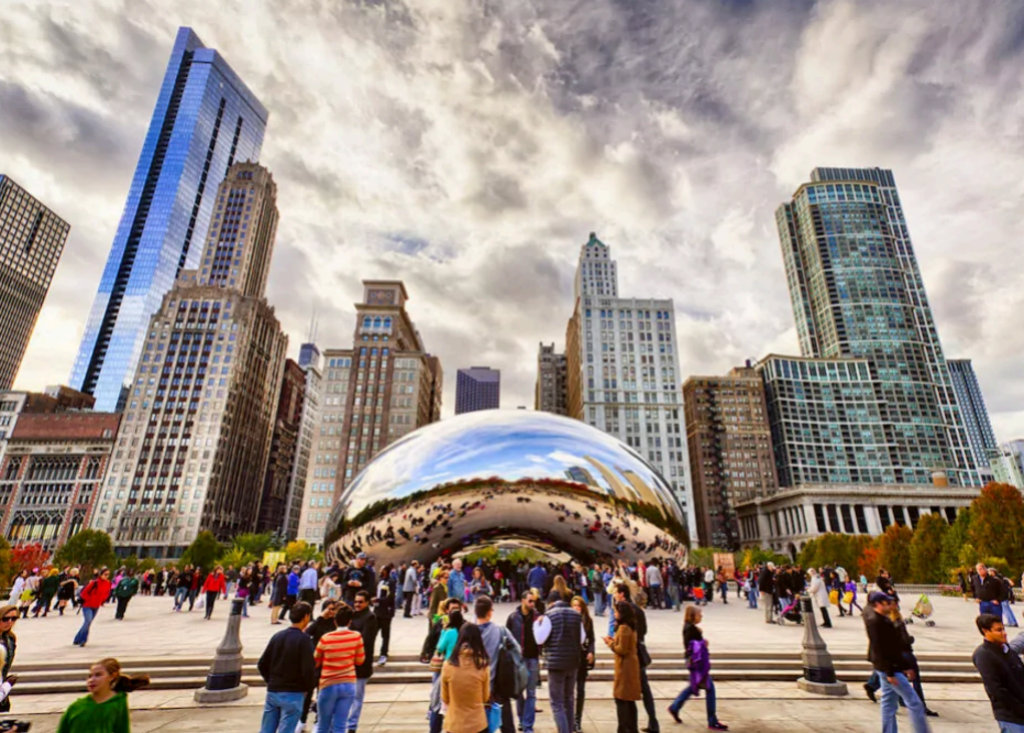 Chicago city view, fundraising ideas, charity ideas, silent auction items, travel fundraising events