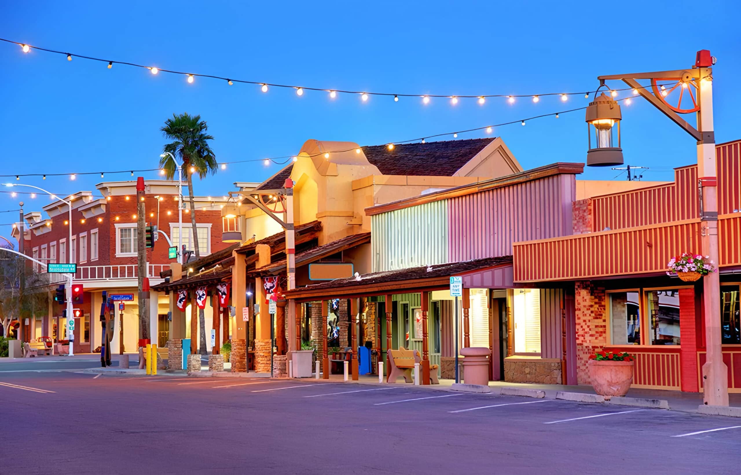 Scottsdale street view, fundraising ideas, charity ideas, silent auction items, travel fundraising events