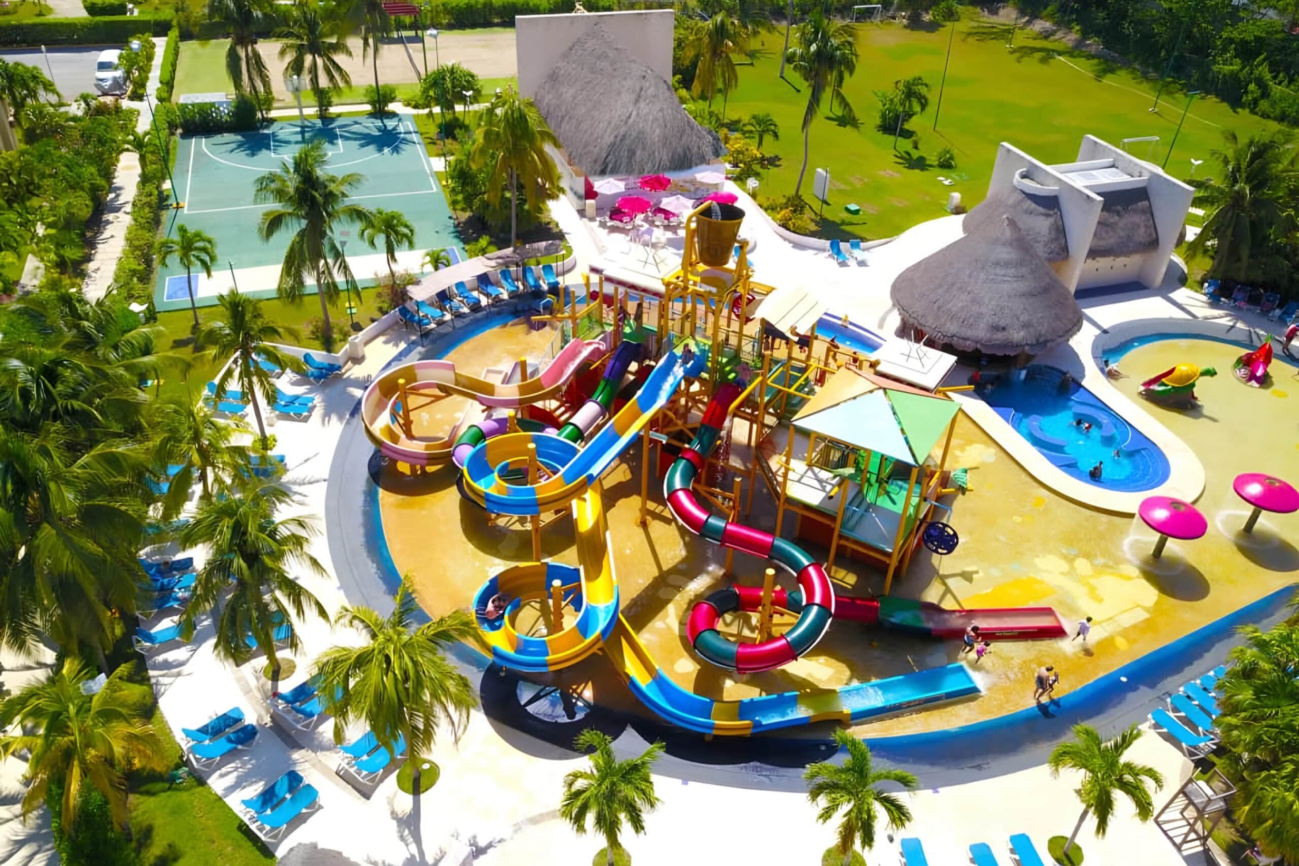 Cancun resort slides, fundraising ideas, charity ideas, silent auction items, travel fundraising events