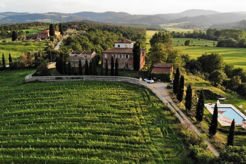 Tuscany view overhead, fundraising ideas, charity ideas, silent auction items, travel fundraising events