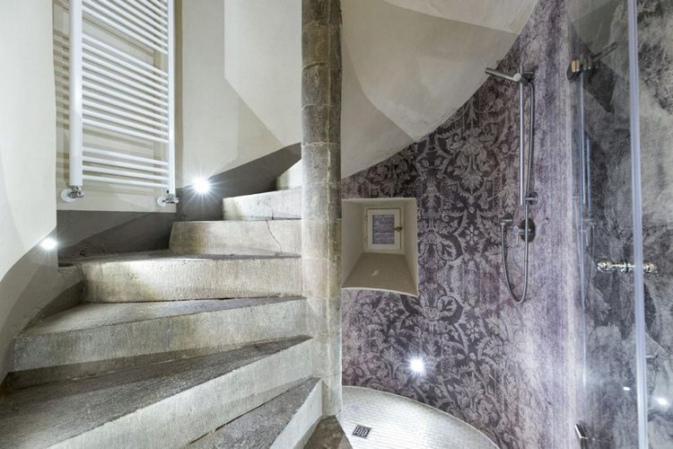 Tuscany bathroom, fundraising ideas, charity ideas, silent auction items, travel fundraising events