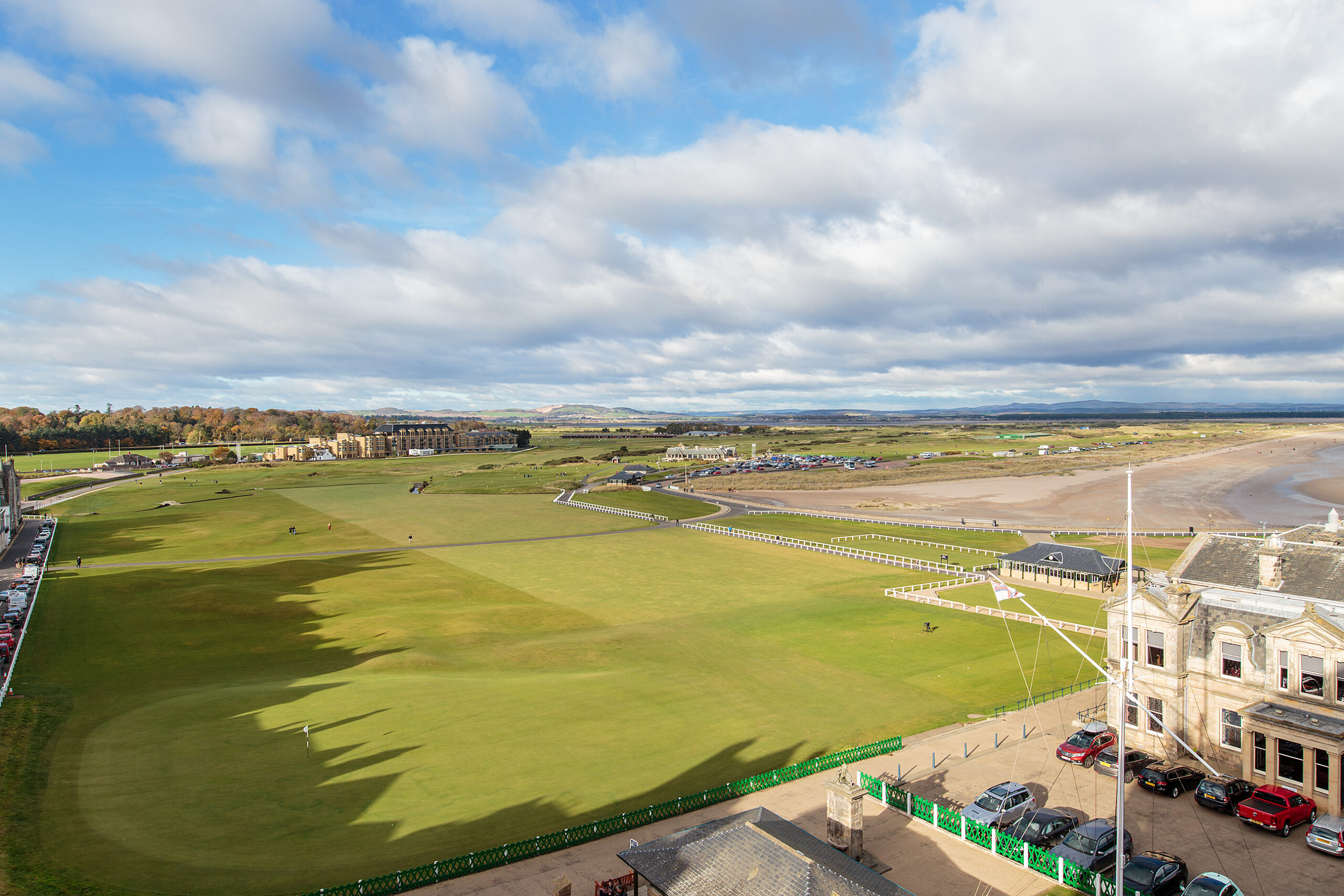 St. Andrews sky view, fundraising ideas, charity ideas, silent auction items, travel fundraising events