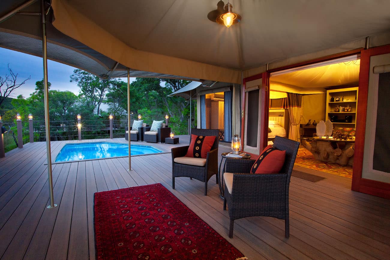 South African luxury tent, fundraising ideas, charity ideas, silent auction items, travel fundraising events