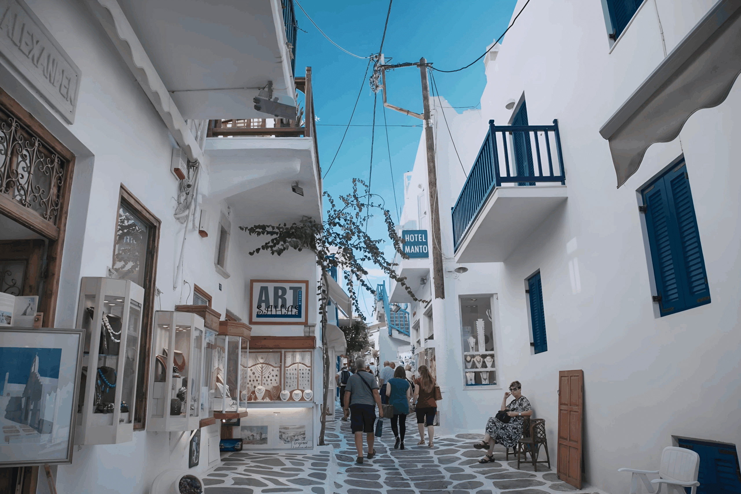 Greek Islands outside hotel, charity auction travel packages, vacation fundraising, travel fundraising, fundraising ideas, charity ideas, silent auction items, travel fundraising events