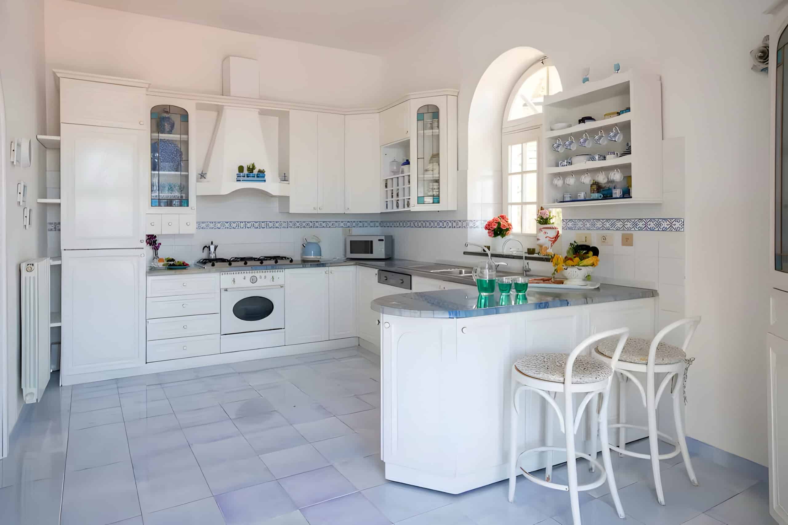 Amalfi Coast Villa kitchen, charity auction travel packages, vacation fundraising, travel fundraising, fundraising ideas, charity ideas, silent auction items, travel fundraising events