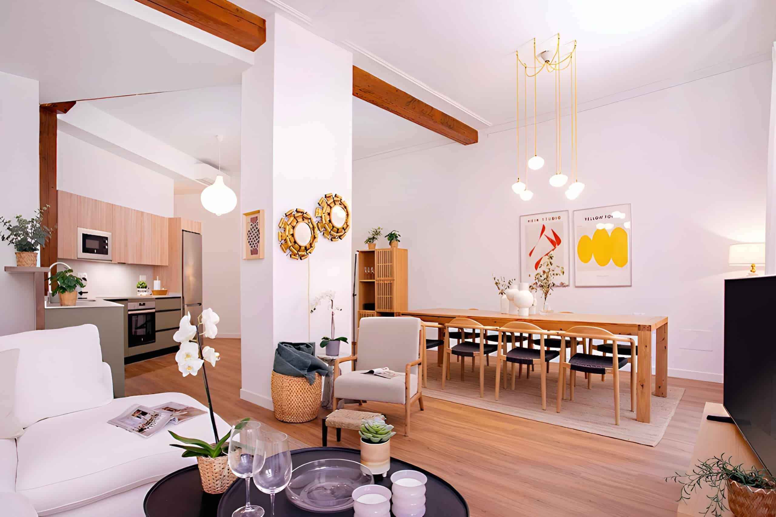 Spain apartment dining room, charity auction travel packages, vacation fundraising, travel fundraising, fundraising ideas, charity ideas, silent auction items, travel fundraising events