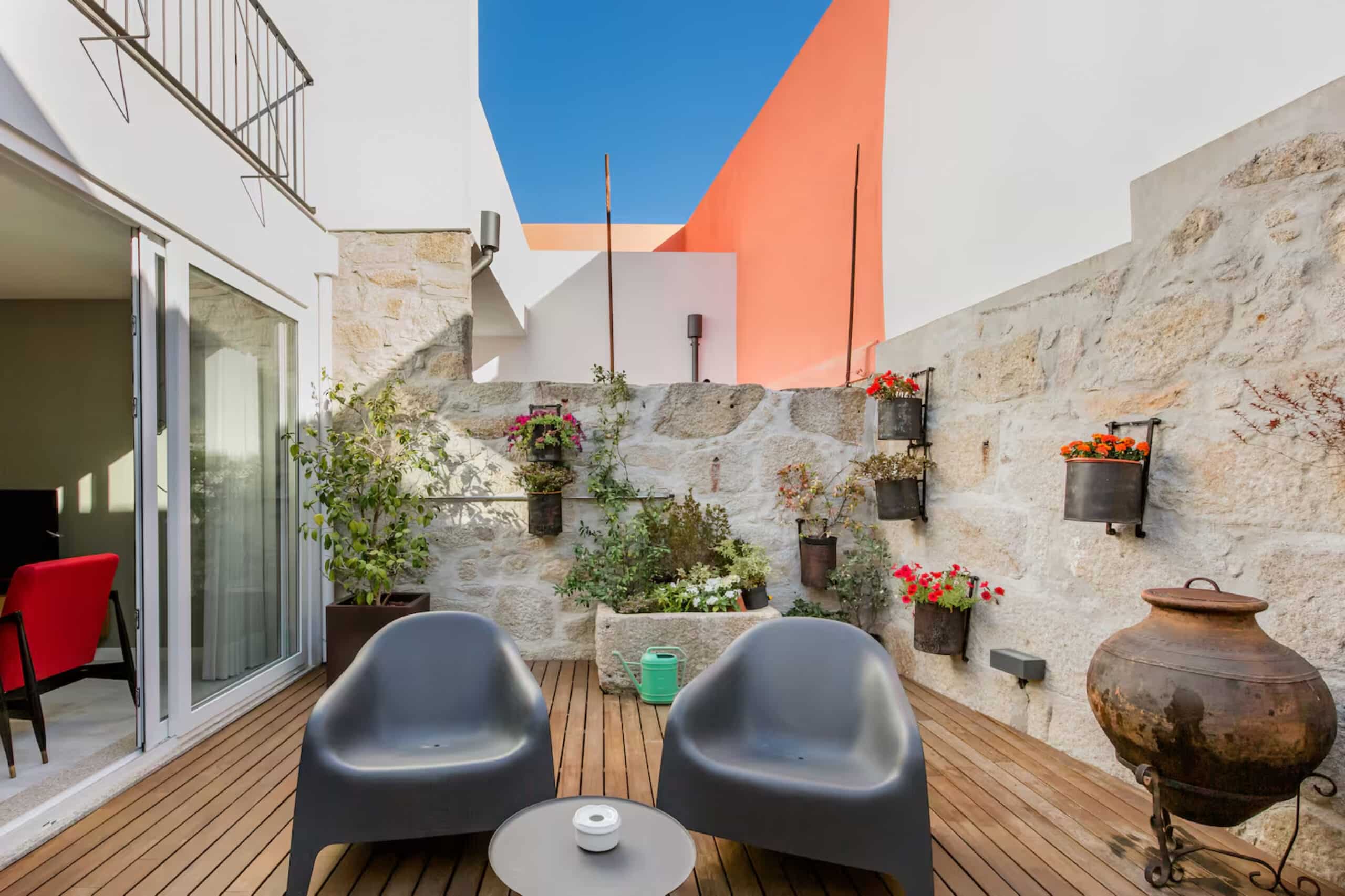 Porto Douro building patio, charity auction travel packages, vacation fundraising, travel fundraising, fundraising ideas, charity ideas, silent auction items, travel fundraising events