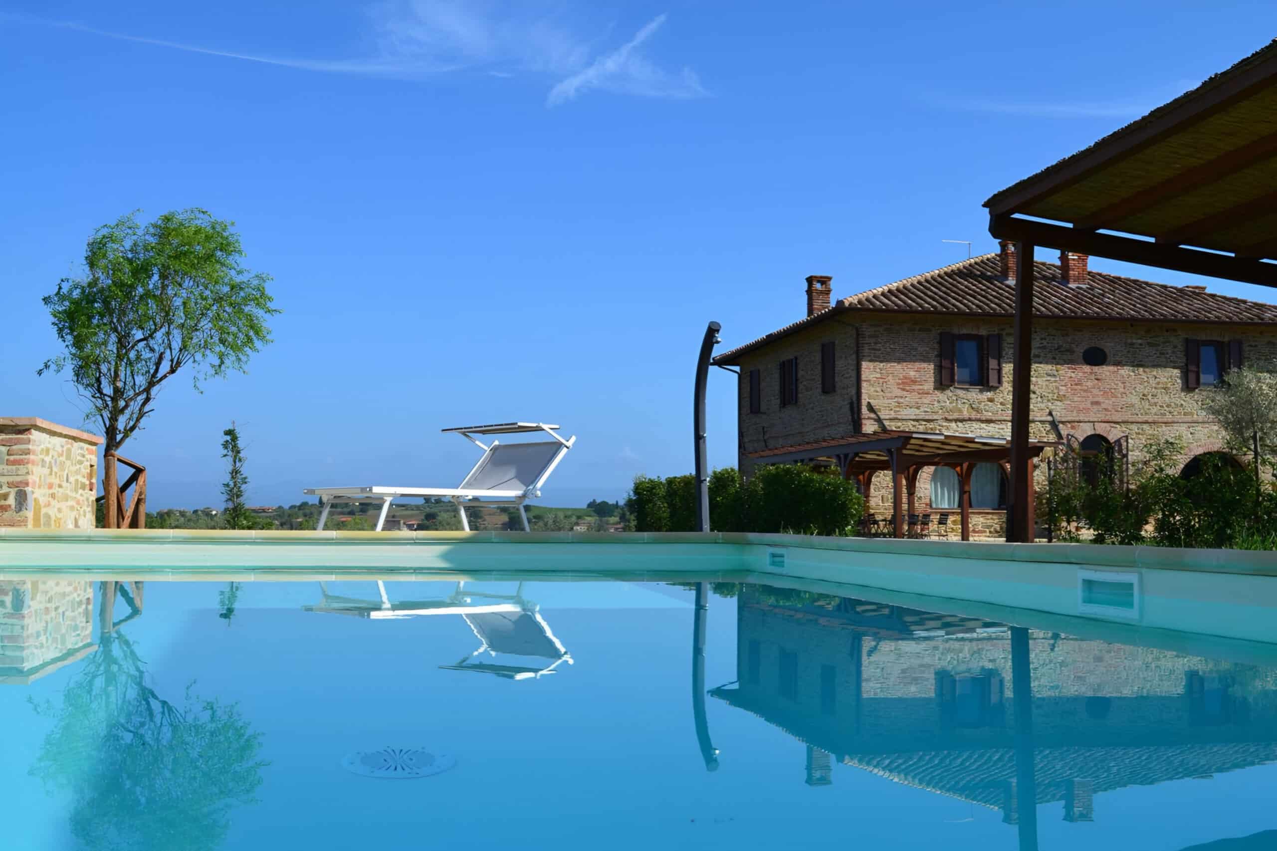 Umbrian villa with pool view, charity auction travel packages, vacation fundraising, travel fundraising, fundraising ideas, charity ideas, silent auction items, travel fundraising events