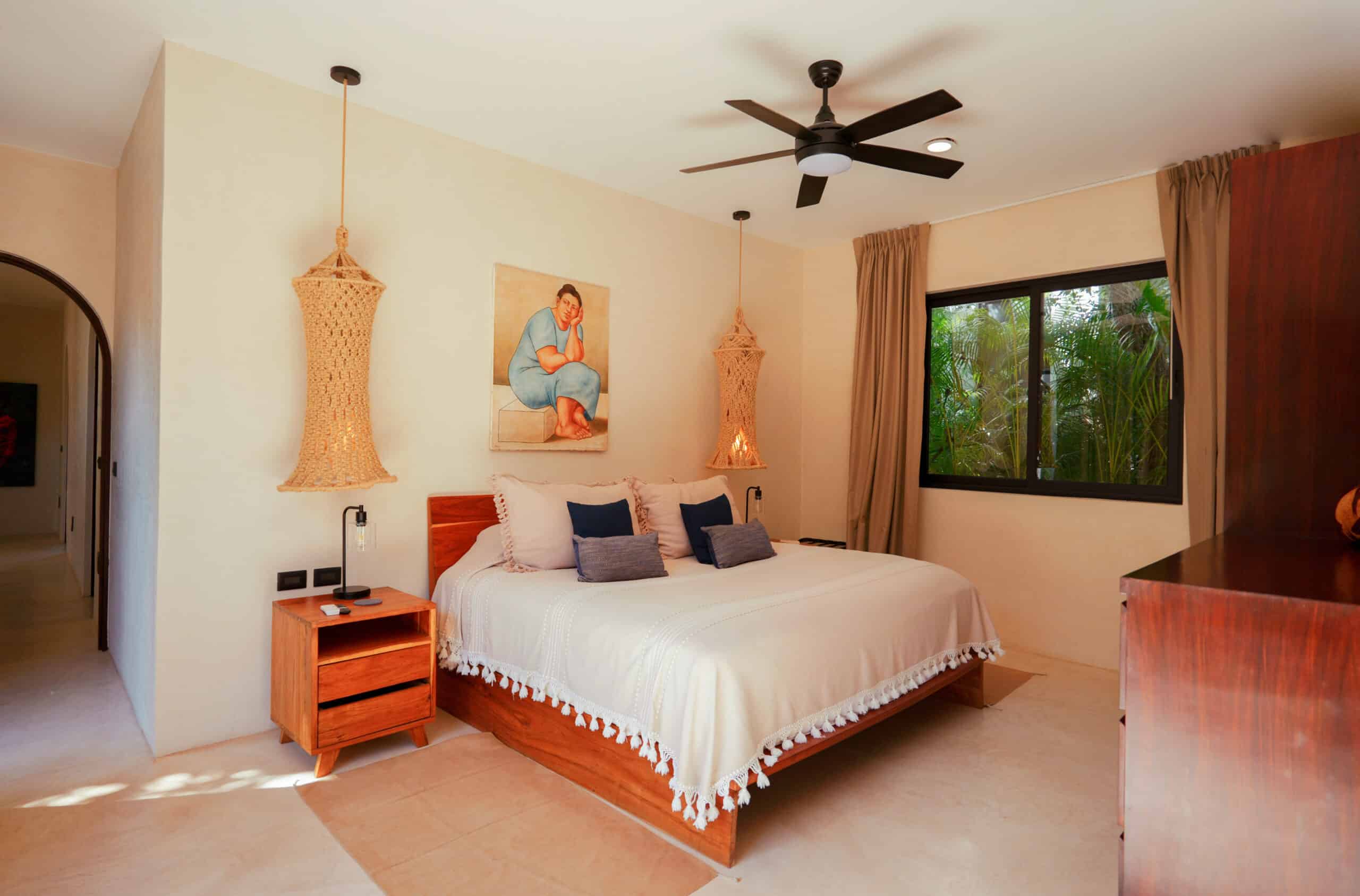 Bedroom in Tulum, charity auction travel packages, vacation fundraising, travel fundraising, fundraising ideas, charity ideas, silent auction items, travel fundraising events